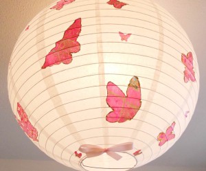luminaire suspension bebe fille