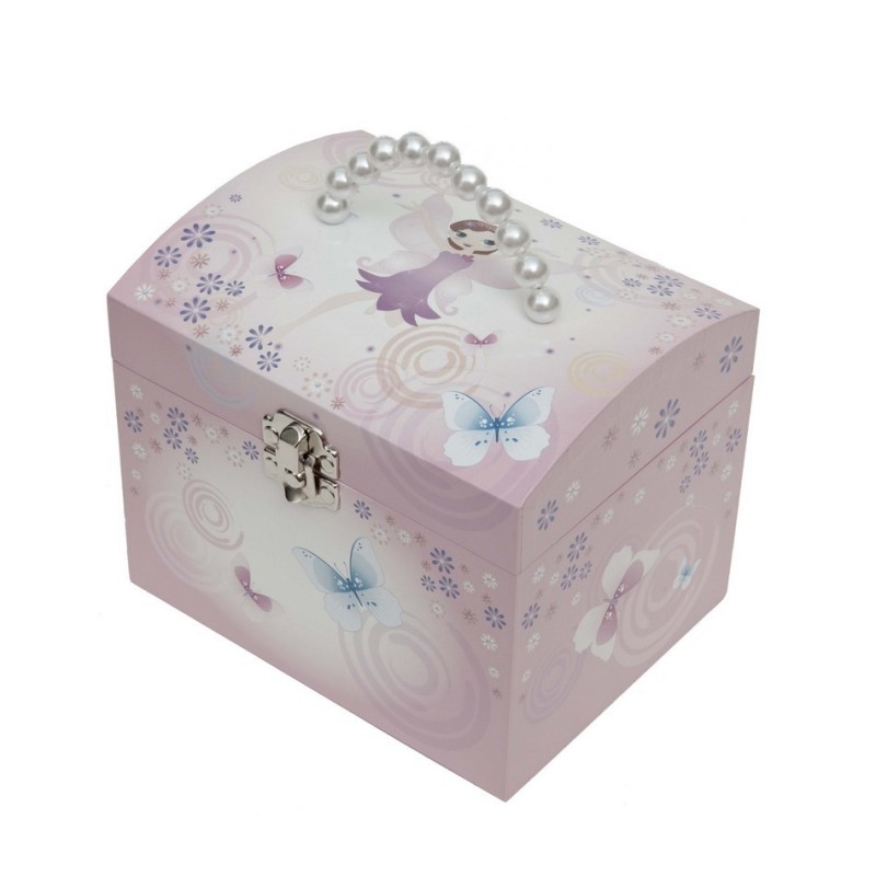 boite a bijoux fee mauve