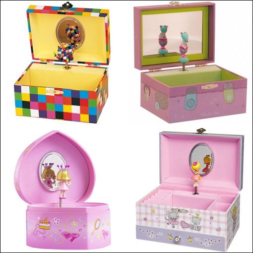 boite a bijoux fee mauve