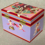 boite a bijoux fee mauve