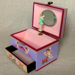 boite a bijoux fee mauve