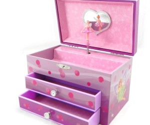 boite a bijoux fee mauve