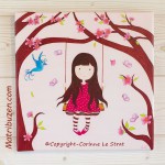 cadre pour chambre de petite fille