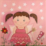 cadre pour chambre de petite fille
