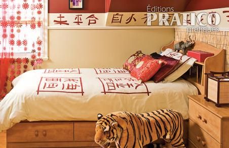 chambre deco chinoise