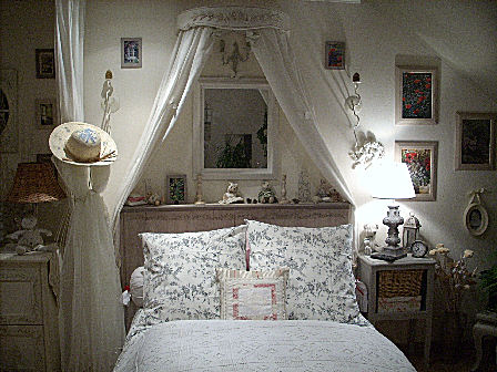 chambre deco gustavienne