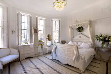 chambre deco gustavienne