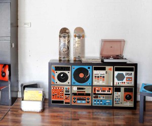 chambre deco musique
