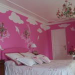 chambre deco rose