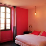 chambre deco rose