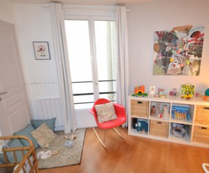 chambre deco vintage