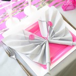 comment faire decoration avec serviette table