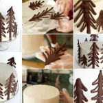 comment faire decoration en chocolat pour gateau