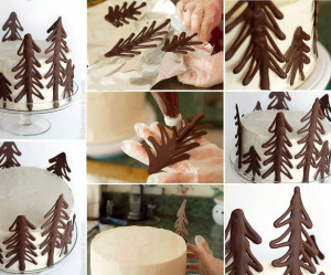 comment faire decoration en chocolat pour gateau