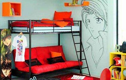 deco chambre ado japonaise