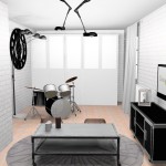 deco chambre ado papier peint