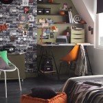 deco chambre ado papier peint