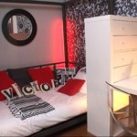 deco chambre ado papier peint