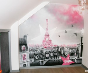 deco chambre ado style paris
