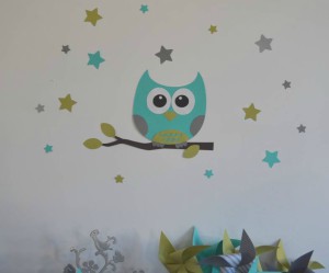 deco chambre bebe chouette