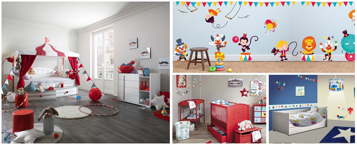 deco chambre bebe cirque