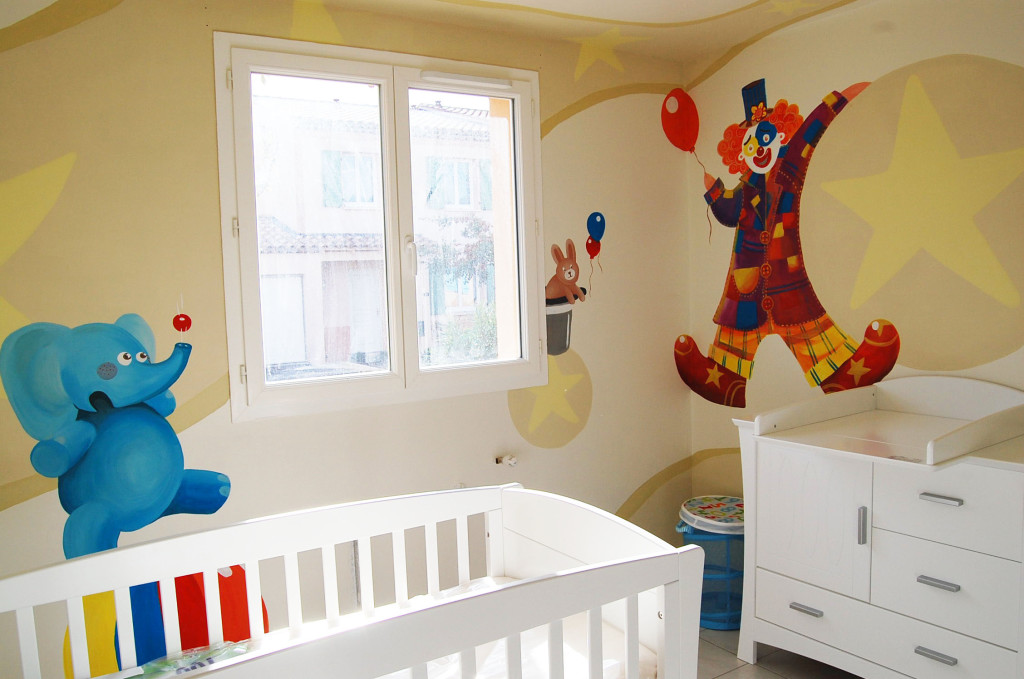 deco chambre bebe cirque