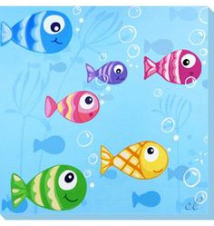 deco chambre bebe poisson