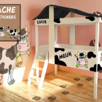 deco chambre bebe vache