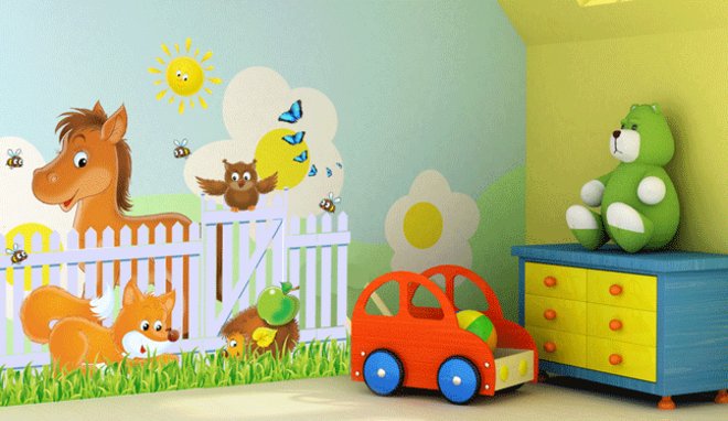 deco chambre bebe vache
