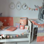 deco chambre fille corail