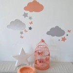 deco chambre fille corail