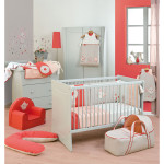 deco chambre fille corail