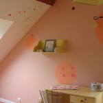 deco chambre fille corail