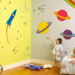 deco chambre garcon fusee