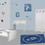 deco chambre garcon fusee