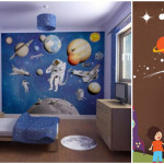 deco chambre garcon fusee