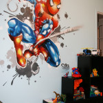 deco chambre garcon spiderman