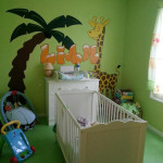 deco chambre jungle bebe