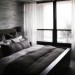 deco chambre noir et argent