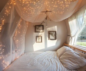 deco chambre romantique blanc