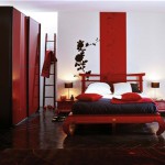 deco de chambre en rouge
