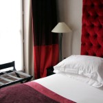 deco de chambre rouge et blanc
