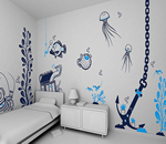 deco murale pour chambre de bebe