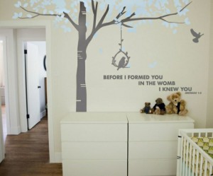 deco murale pour chambre de bebe