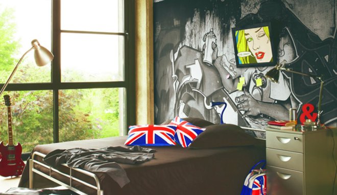 decoration chambre ado urbain
