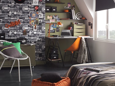 decoration chambre ado urbain