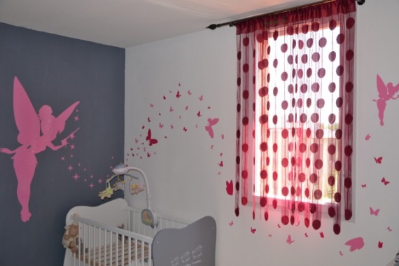 decoration chambre bebe fee