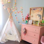 decoration chambre bebe fille vintage