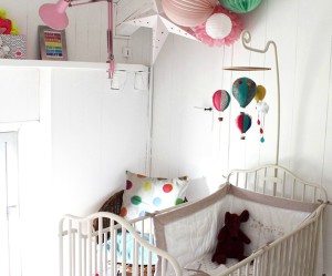 decoration chambre bebe fille vintage