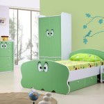 decoration chambre fille vert